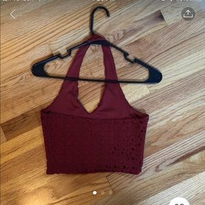 Halter crop top
